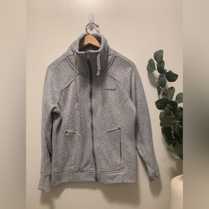 Warm Long Sleeve Zipper Avalanche Fleece Sweater